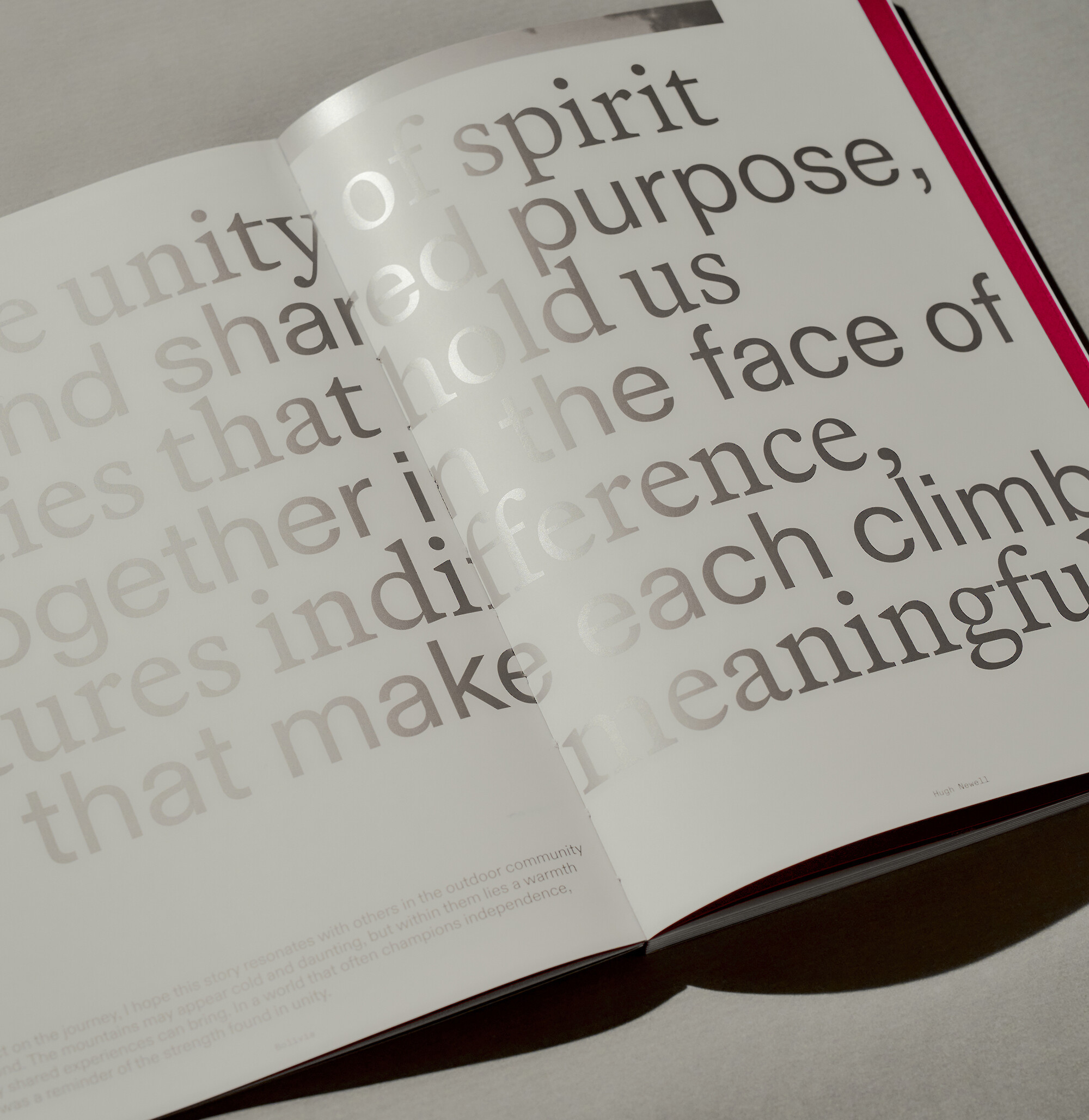 Arc'teryx A book documenting the strength of their community